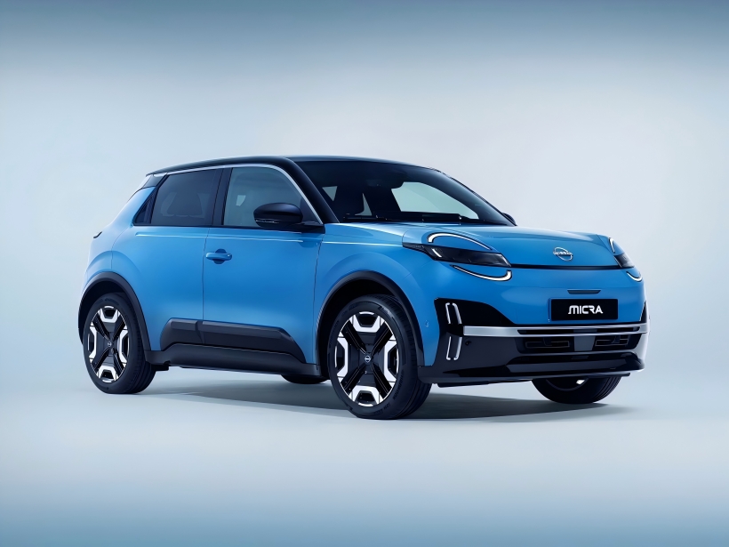 The official images of the brand - new Nissan Micra EV have been released, and its driving range can reach up to 408 kilometers.